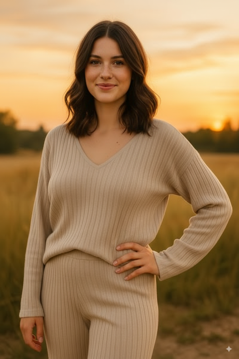 AVA – Elegant & Cozy All-Season Ensemble