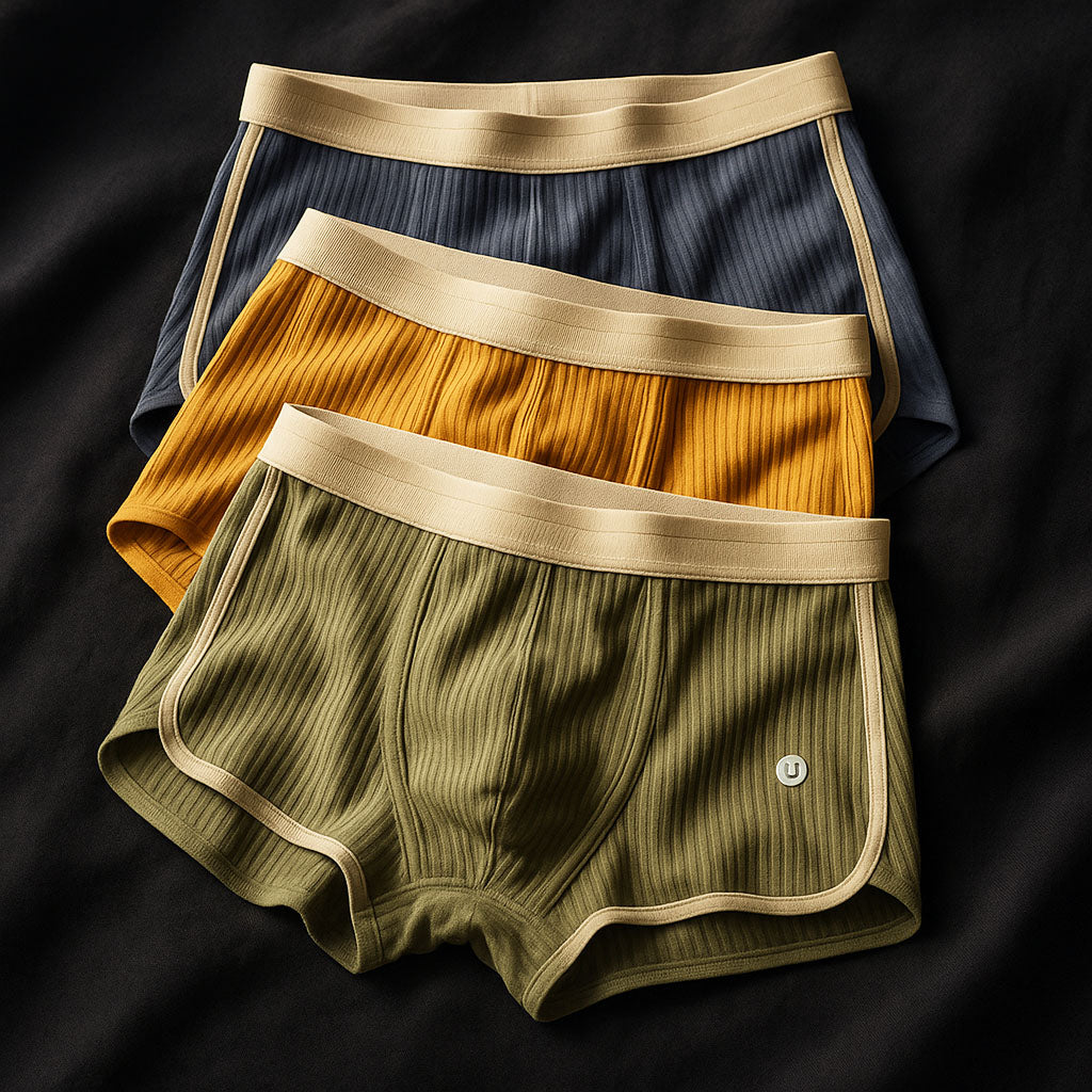 ARIO COTTON BOXER BRIEFS SET