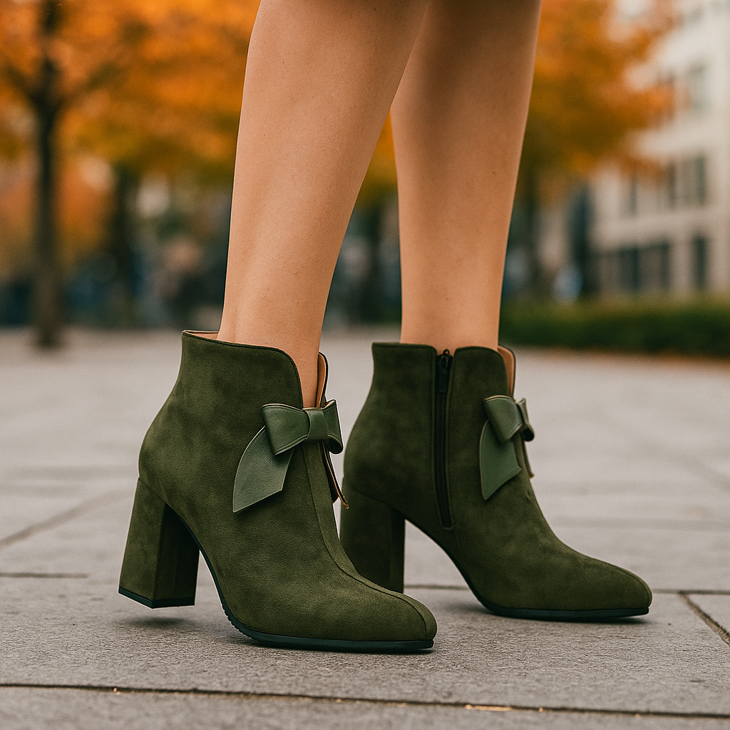 Celeste Bow Booties