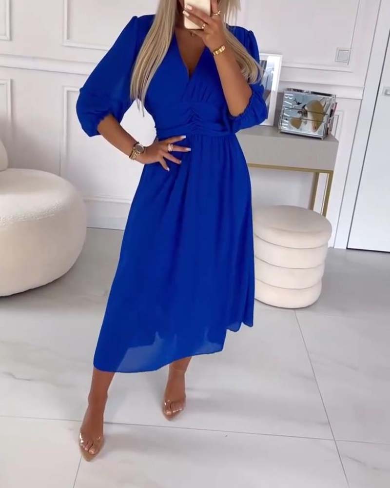 DIANA WAISTED DRESS