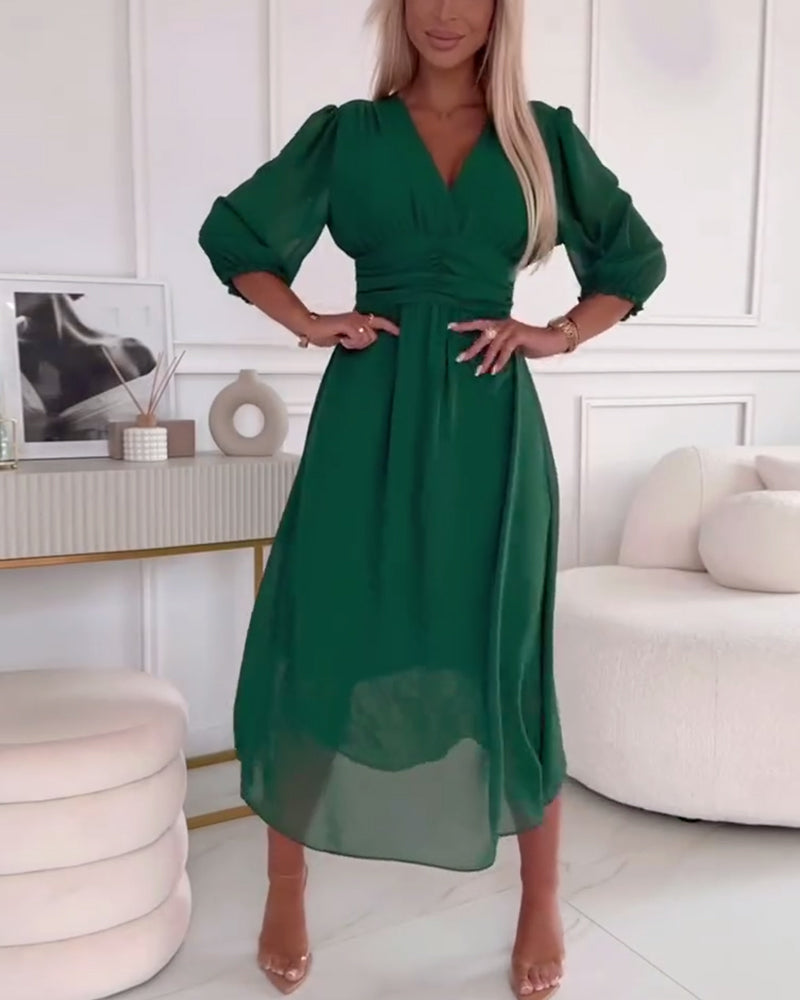 DIANA WAISTED DRESS