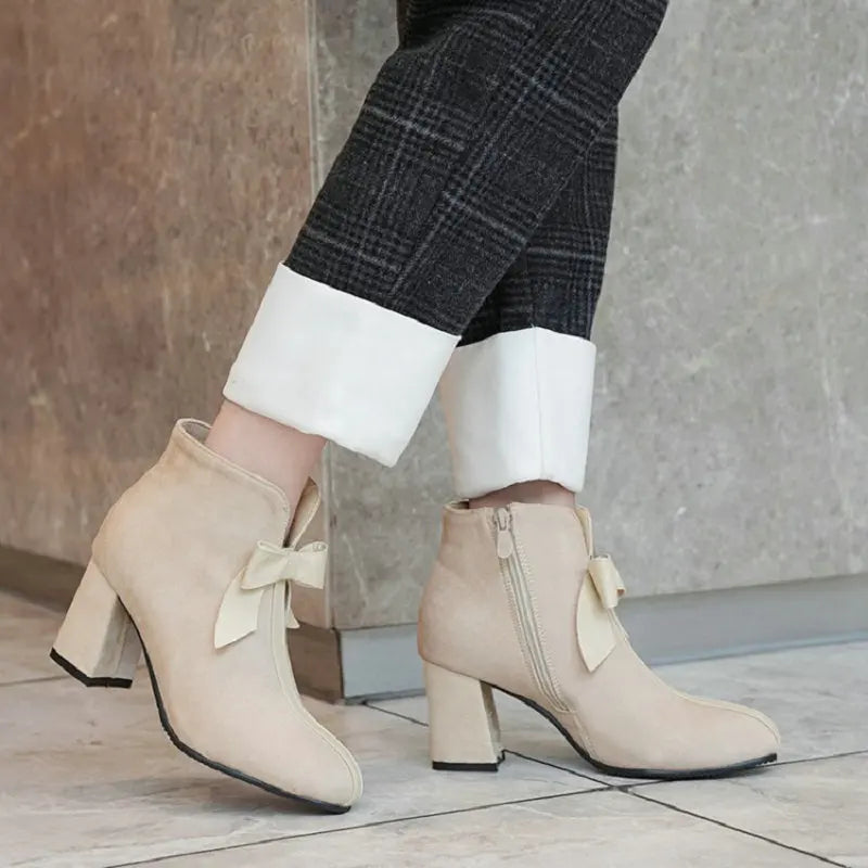 Celeste Bow Booties