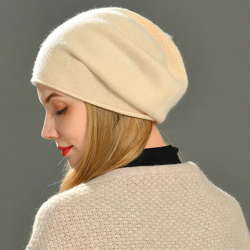 Savoy Cashmere Wool Beanie