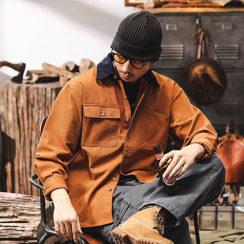 Henry Heavyweight Cotton Shirt