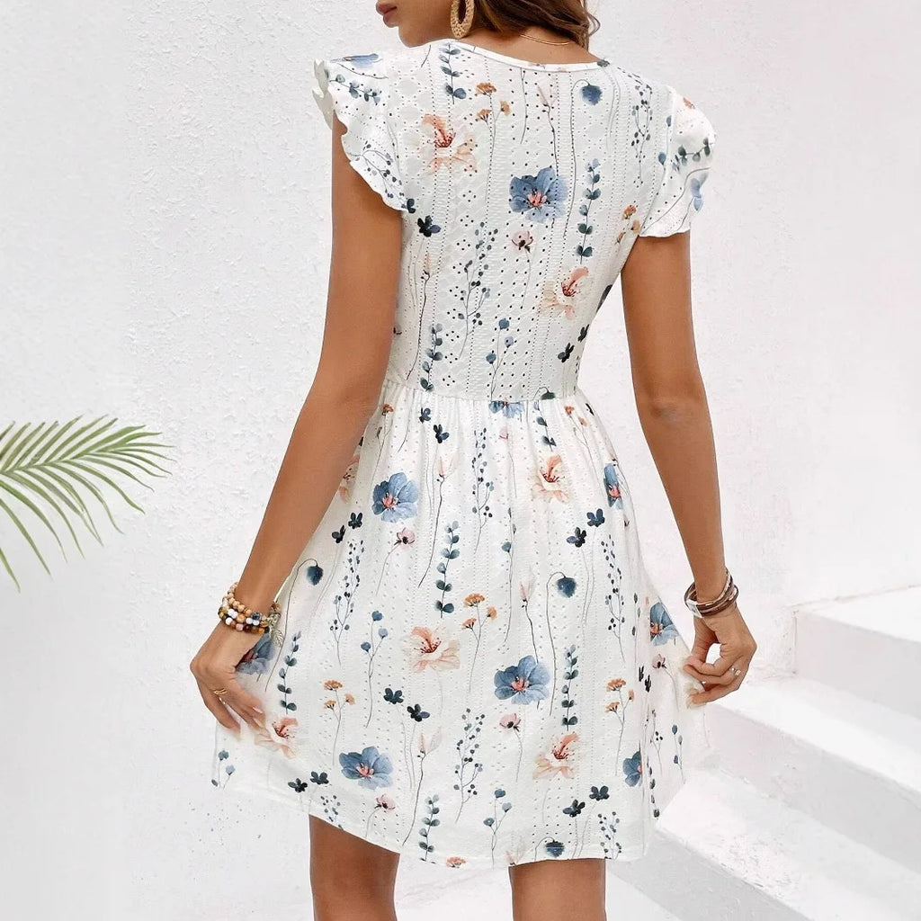Karen Fashion Summer Mini Dress .