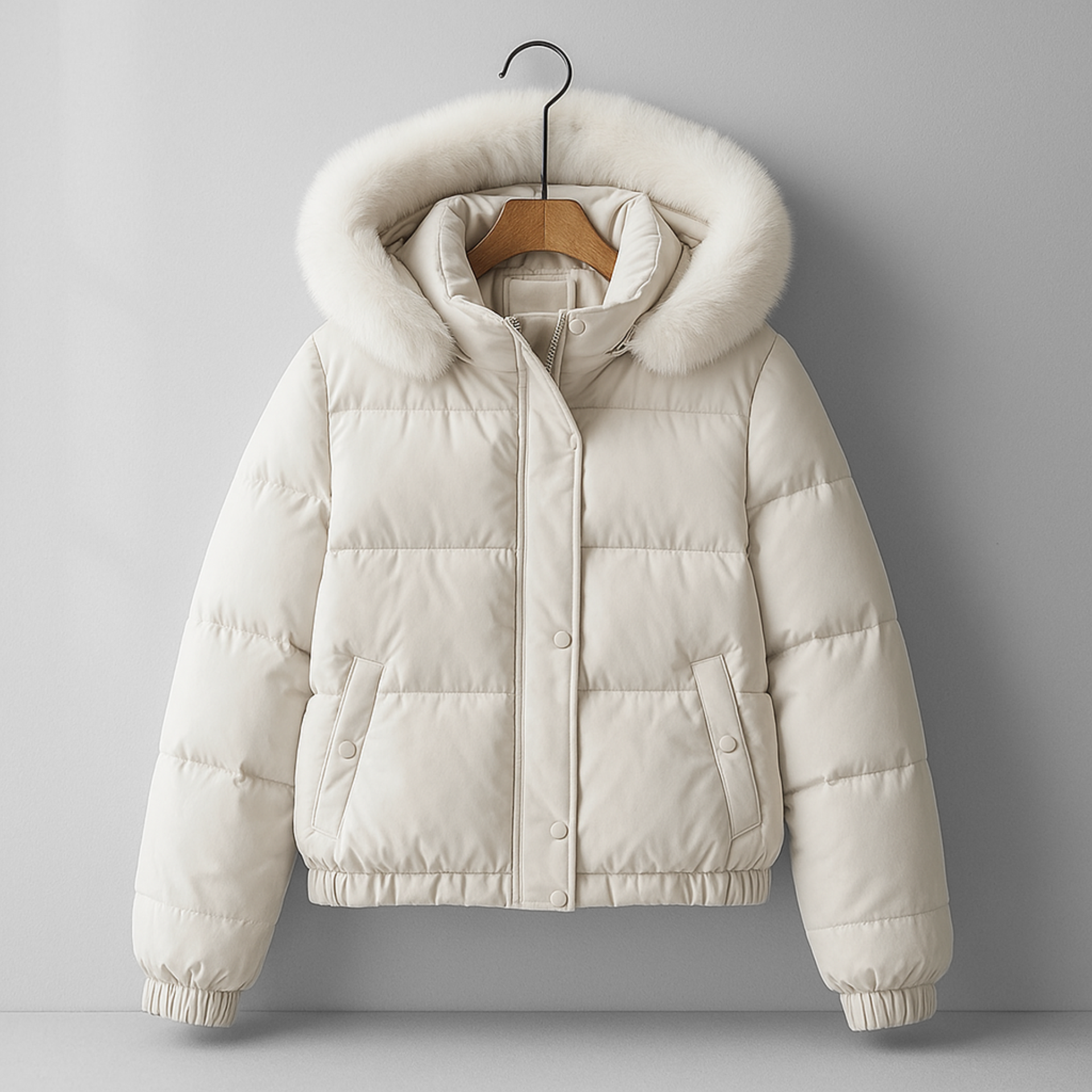 Puffer Jacket White