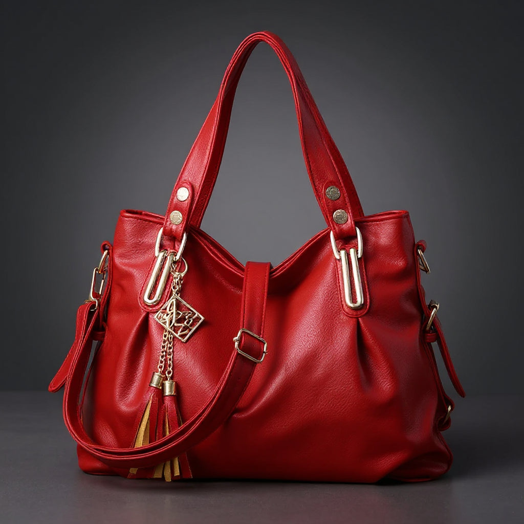 Rhiannon Retro Leather Tote