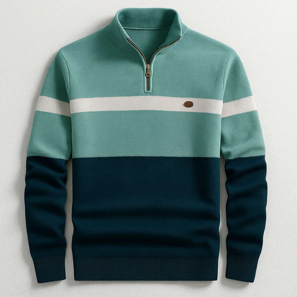 Sweater Navy Green