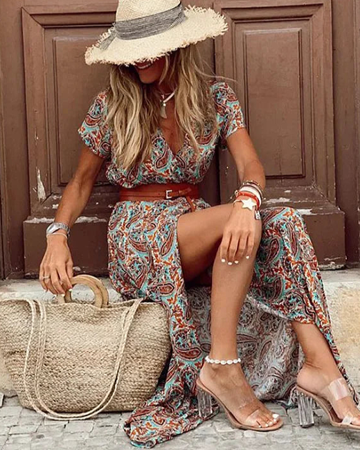 DANZEL / BOHO MAXI DRESS