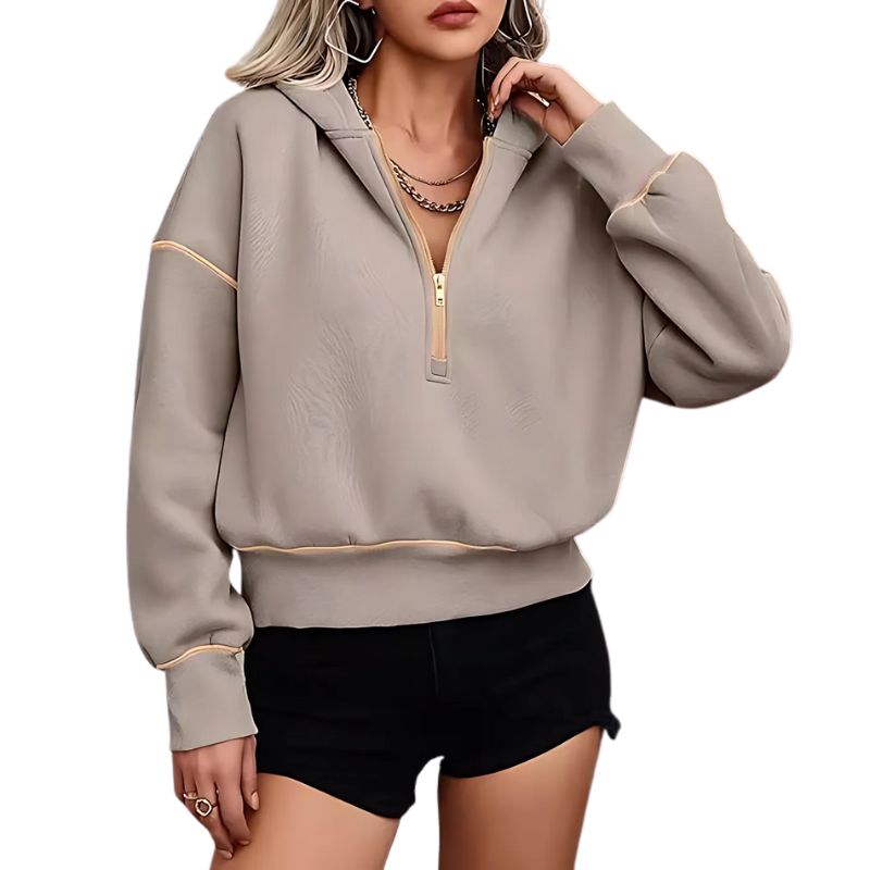 Urban Chic Half-Zip Pullover