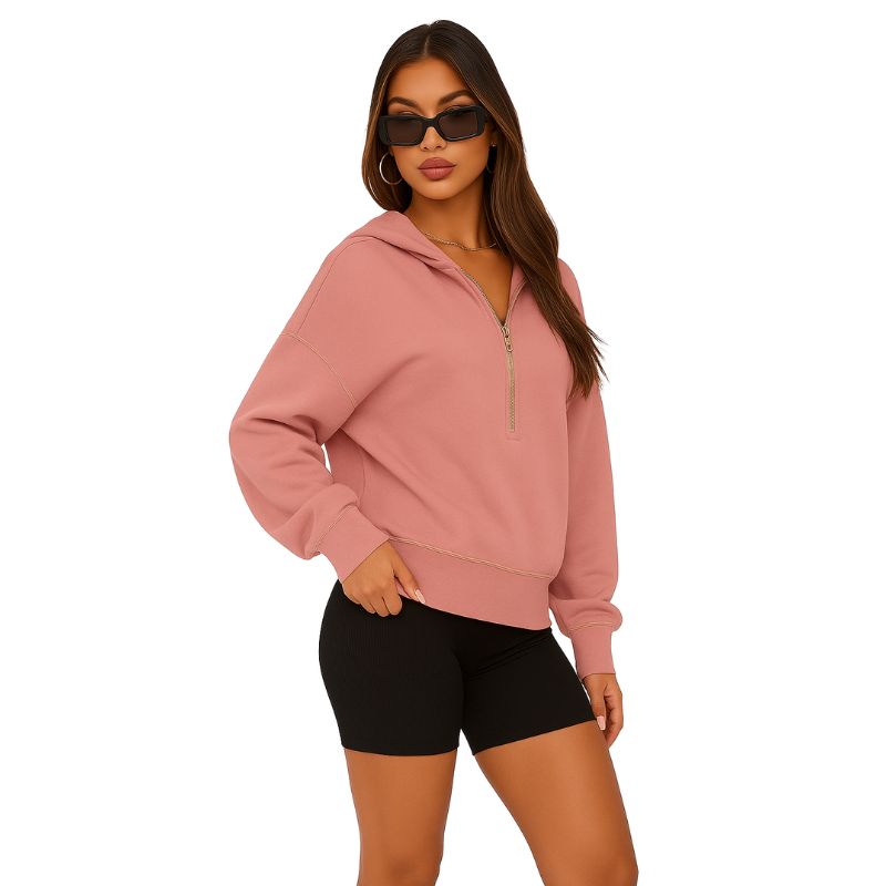Urban Chic Half-Zip Pullover