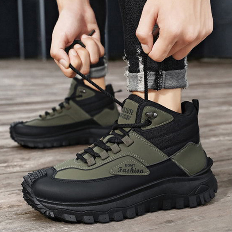 Retro Hiking Boots - Waterproof & Anti-slip & Outdoor Friendly