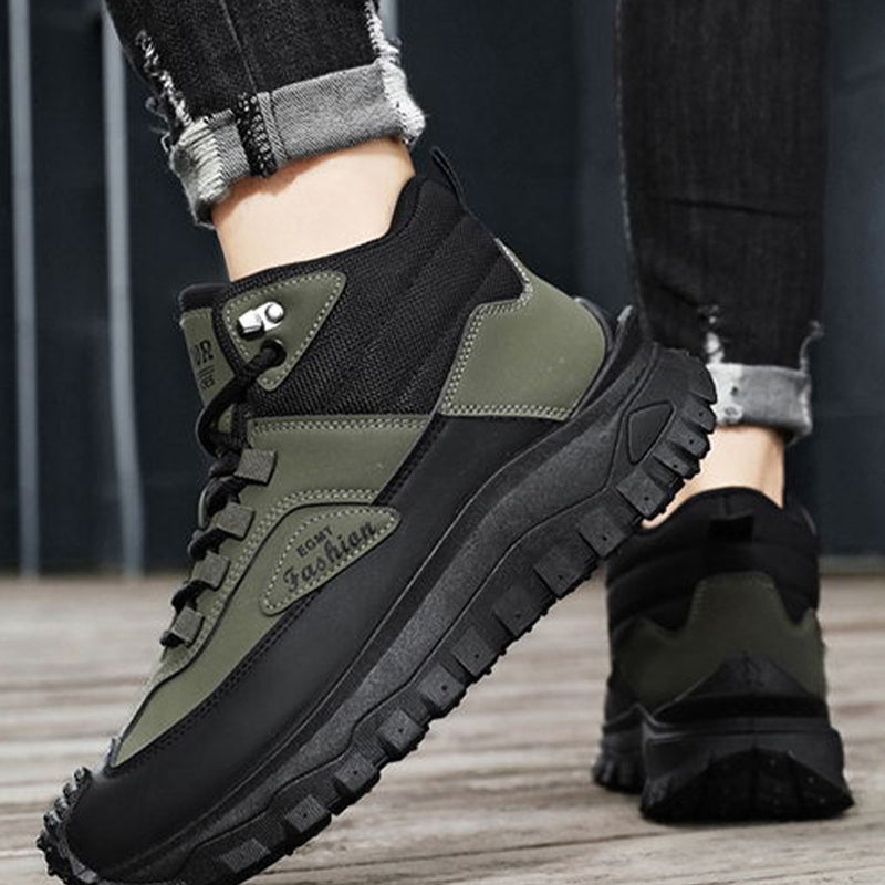 Retro Hiking Boots - Waterproof & Anti-slip & Outdoor Friendly